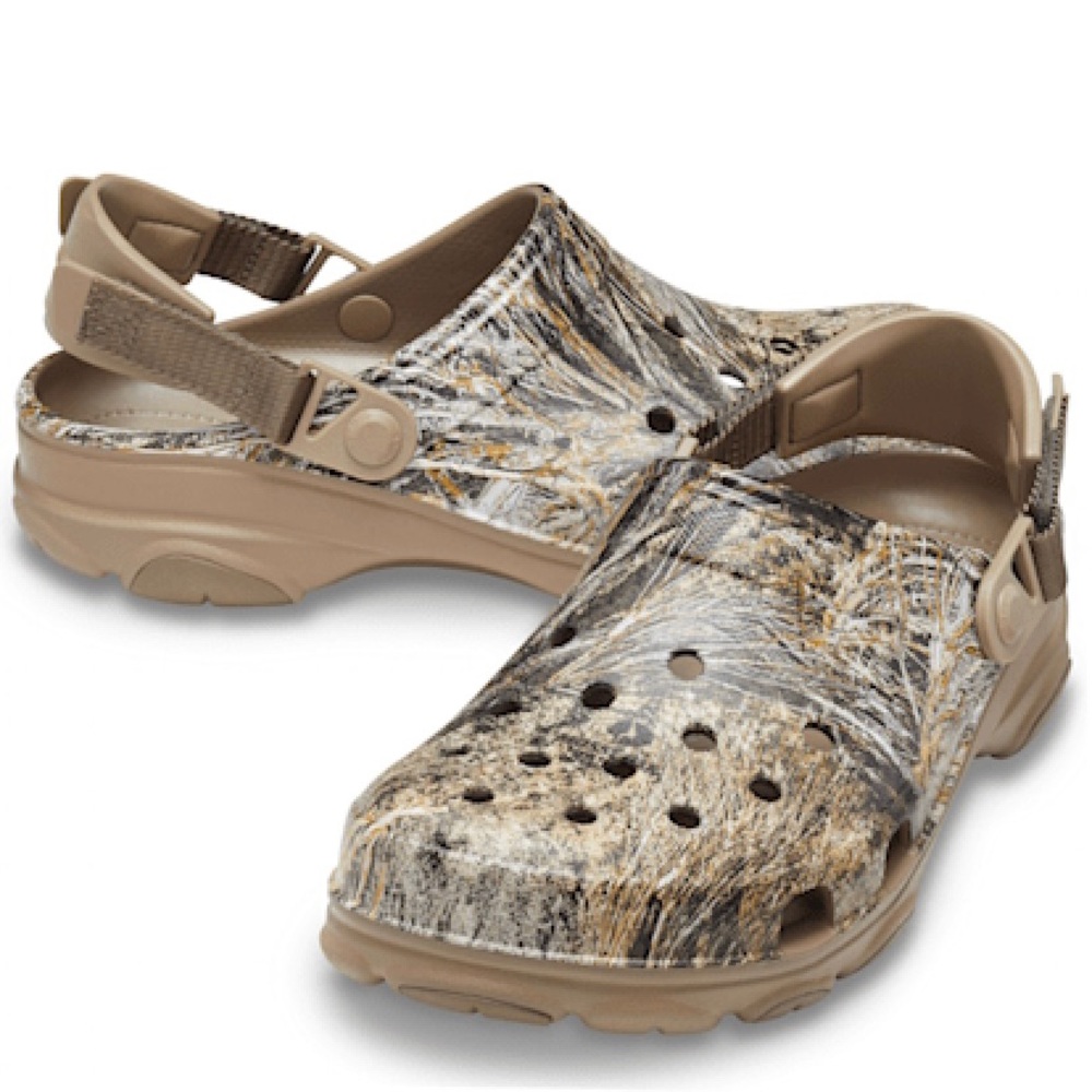 NWT Unisex Crocs Classic All-Terrain Mossy Oak® Brush Clog | Multiple sizes